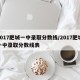 2017肥城一中录取分数线/2017肥城一中录取分数线表