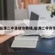【临漳二中录取分数线,临漳二中升学率】