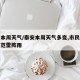 泰安本周天气/泰安本周天气多变,市民需注意防范雷阵雨