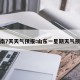 济南7天天气预报:山东一星期天气预报